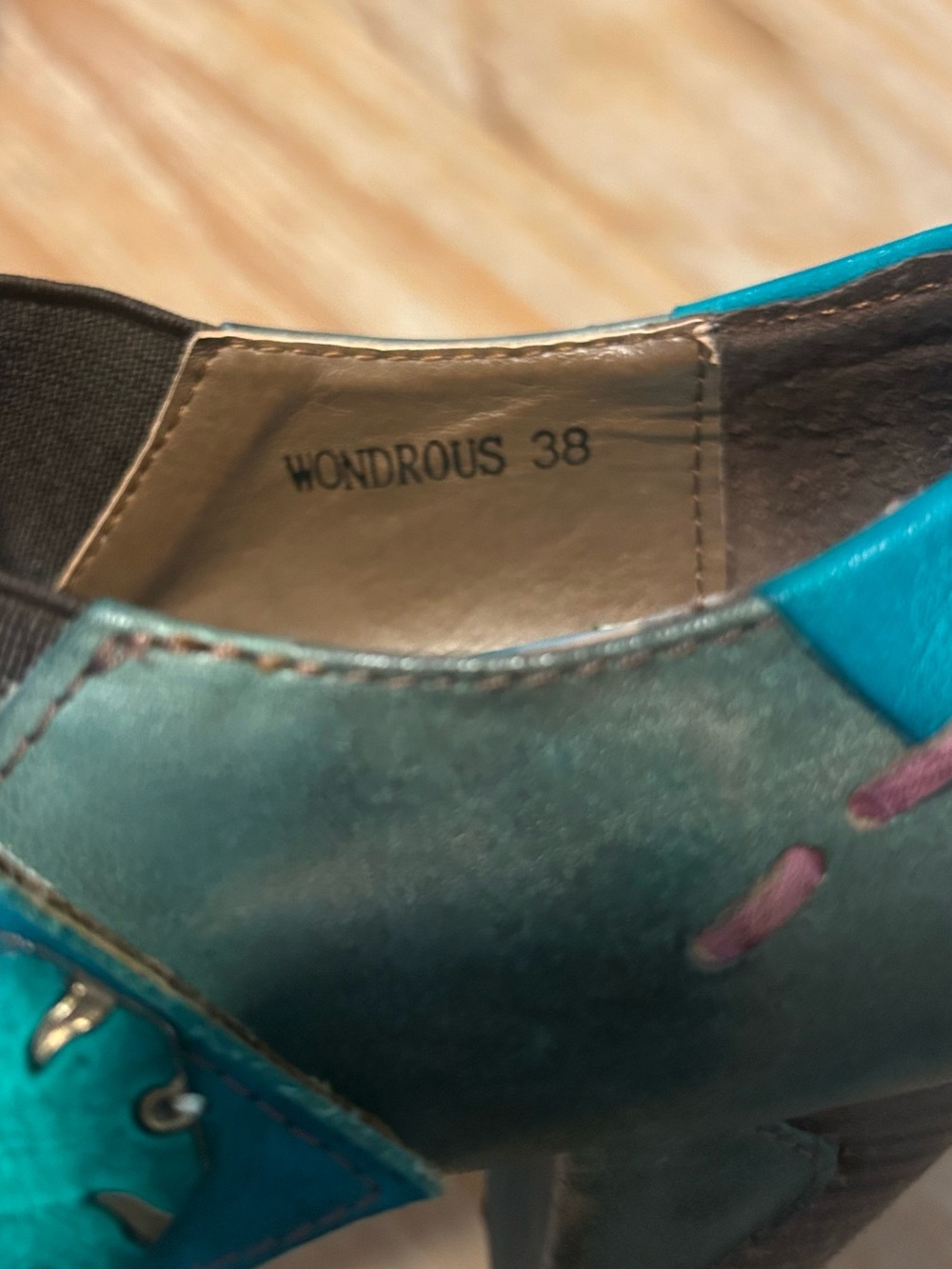 Spring Step Vintage Wondrous Artisan Ankle Boots - Picture 10 of 13